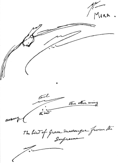 The Mother's signature